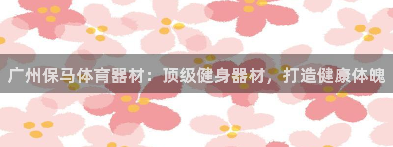 富联娱乐股东名单：广州保马体育器材：顶级健身器材，打