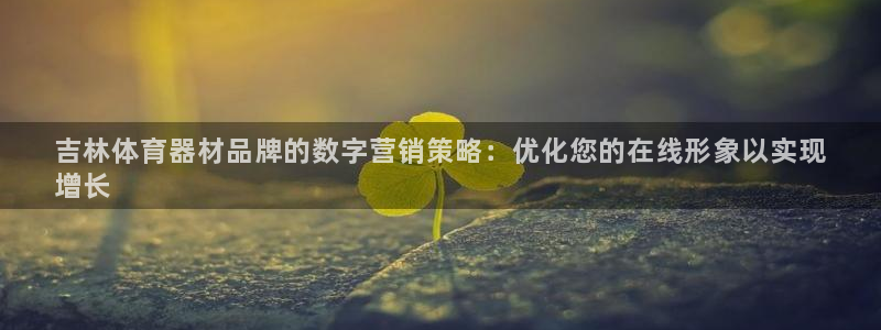 富联娱乐是骗局吗是真的吗：吉林体育器材品牌的数字营销