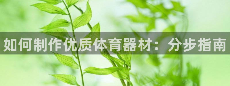 富联平台注册登录不了：如何制作优质体育器材：分步指南