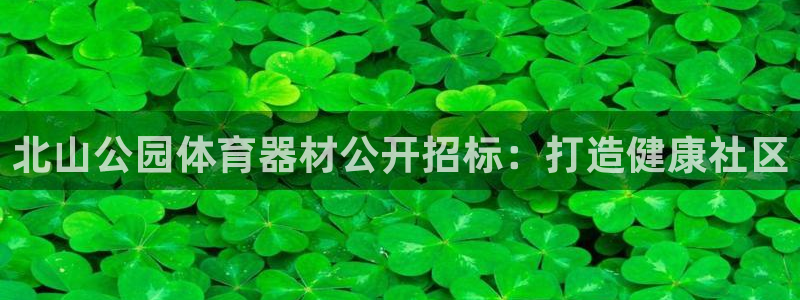 富联申购上市价格预测：北山公园体育器材公开招标：打造