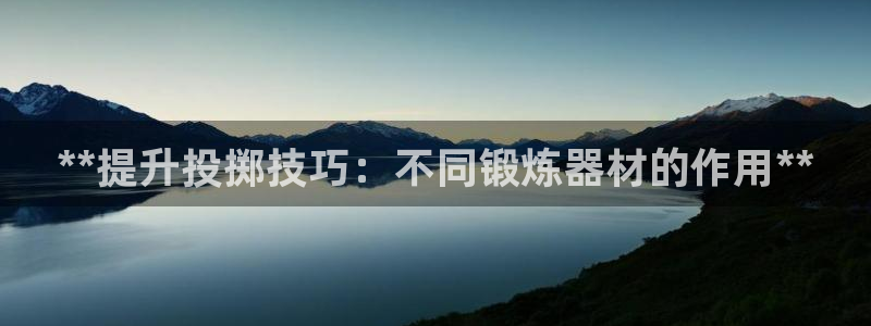 富联娱乐登录注册入口官网下载：**提升投掷技巧：不同