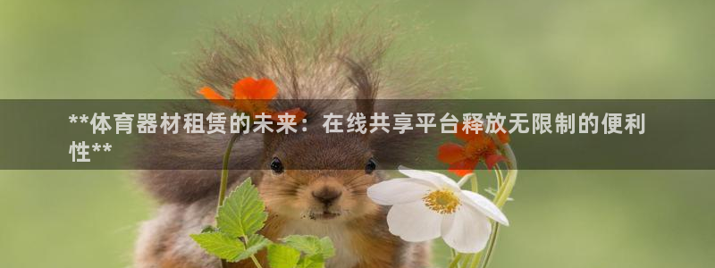 富联平台微信怎么注销：**体育器材租赁的未来：在线共