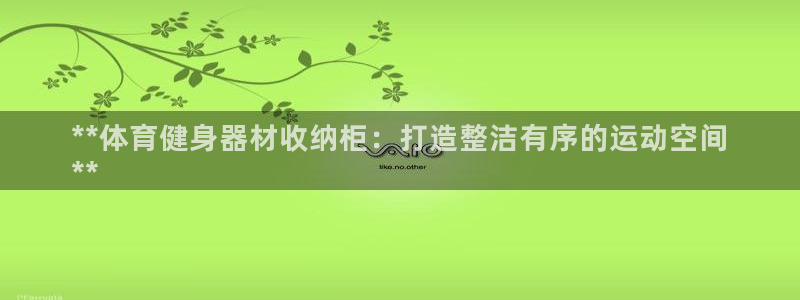 富联娱乐测速登录：**体育健身器材收纳柜：打造整洁有