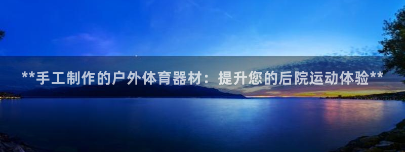 富联官方网站：**手工制作的户外体育器材：提升您的后院运动体